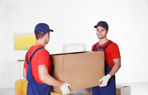 Secure storage space for furniture and boxes during a Waterloo move